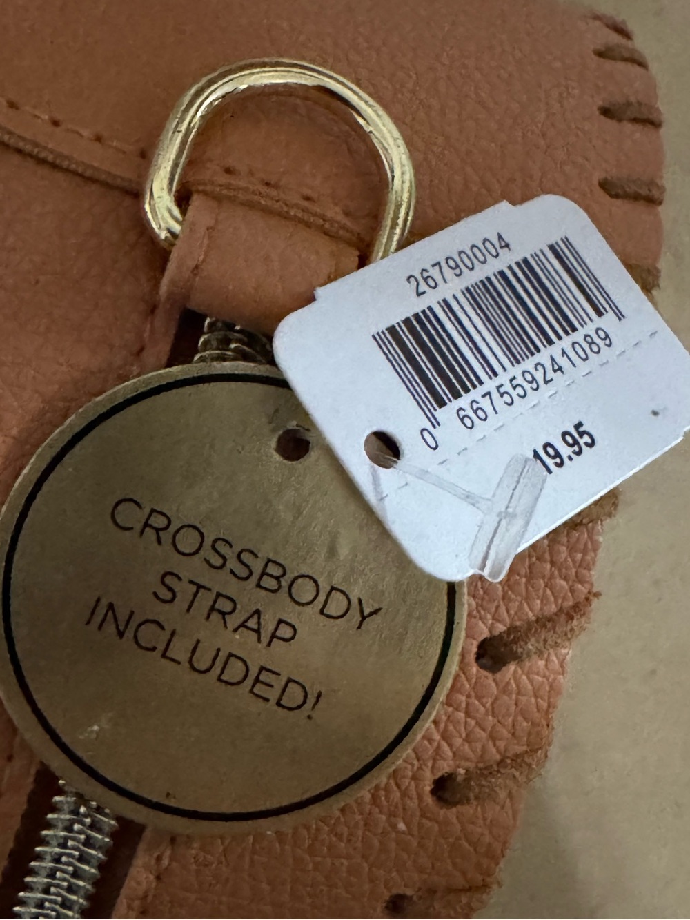 Bath & BodyWorks Tan Woven Accent Crossbody Bag -  NWT - Picture 6 of 6